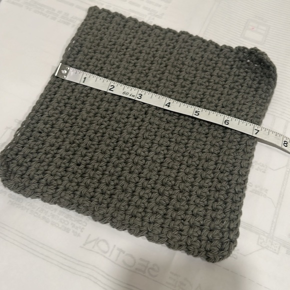 100% Cotton Handmade Washcloths - Set of 3 - Picture 8 of 10